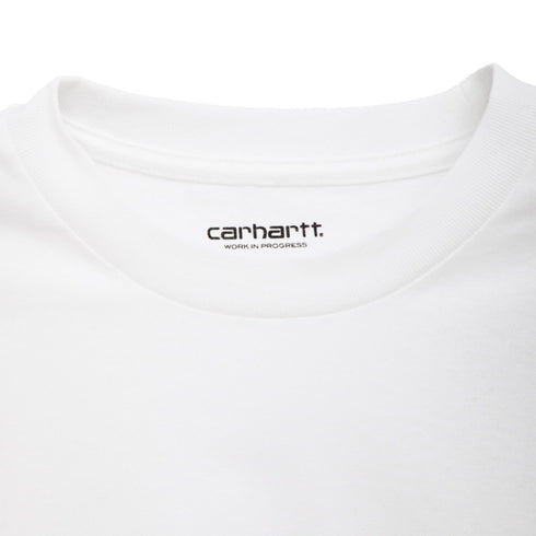Carhartt WIP S/S Ablaze T-Shirt White/Black I033639 Degli Uberti